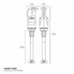 Contender MXH029 400Mm Commercial Hand Stick Blender