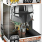 Funko Pop! Star Wars: The Mandalorian 10 Inch Chrome with Child image 0