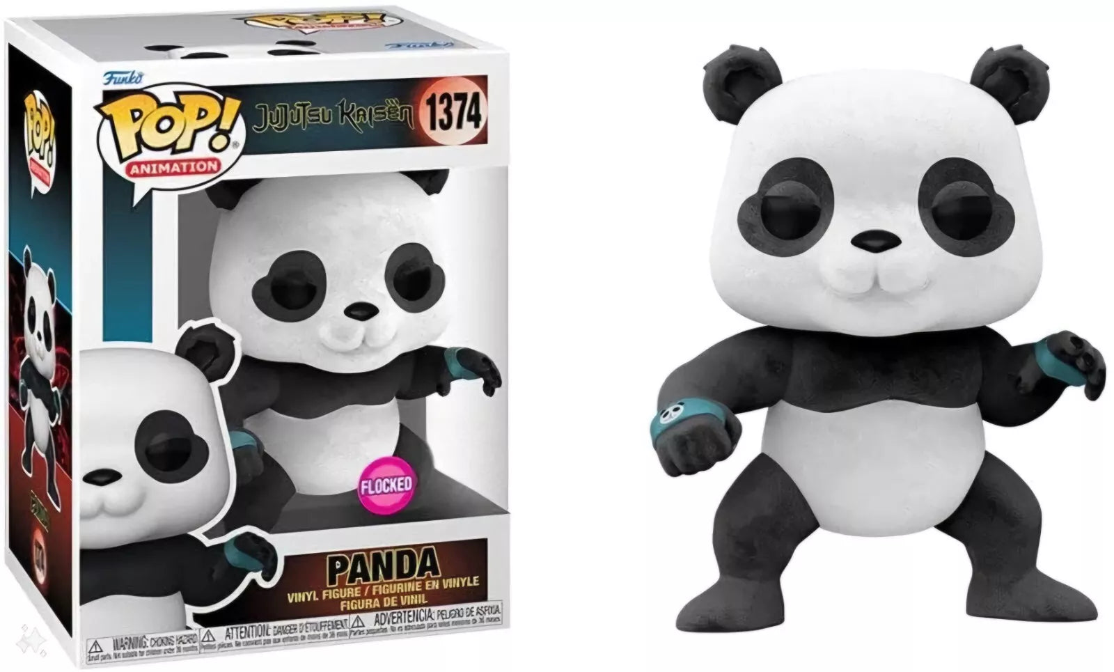 Funko Pop! Animation Jujutsu Kaisen - Panda (Flocked) image 0