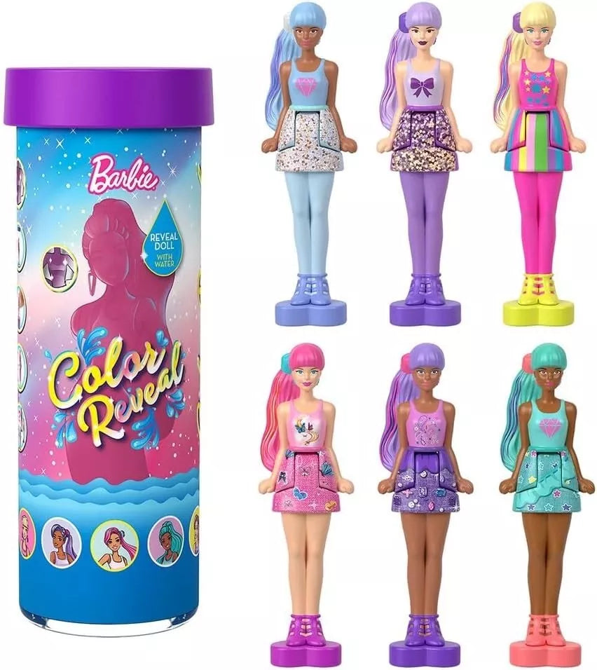 Mini BarbieLand Colour Reveal Dolls with Surprise Reveal image 0