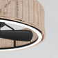 Artika Kalani 24" (61Cm) Rattan Fan Light with Remote Control