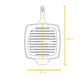 Tramontina Cast Iron Square Griddle Pan, 27Cm