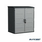 Suncast 5Ft 8" X 3Ft 6" (1.7 X 1.1M) 3,000 Litre Vertical Storage Shed with Shelves and Tool Hooks