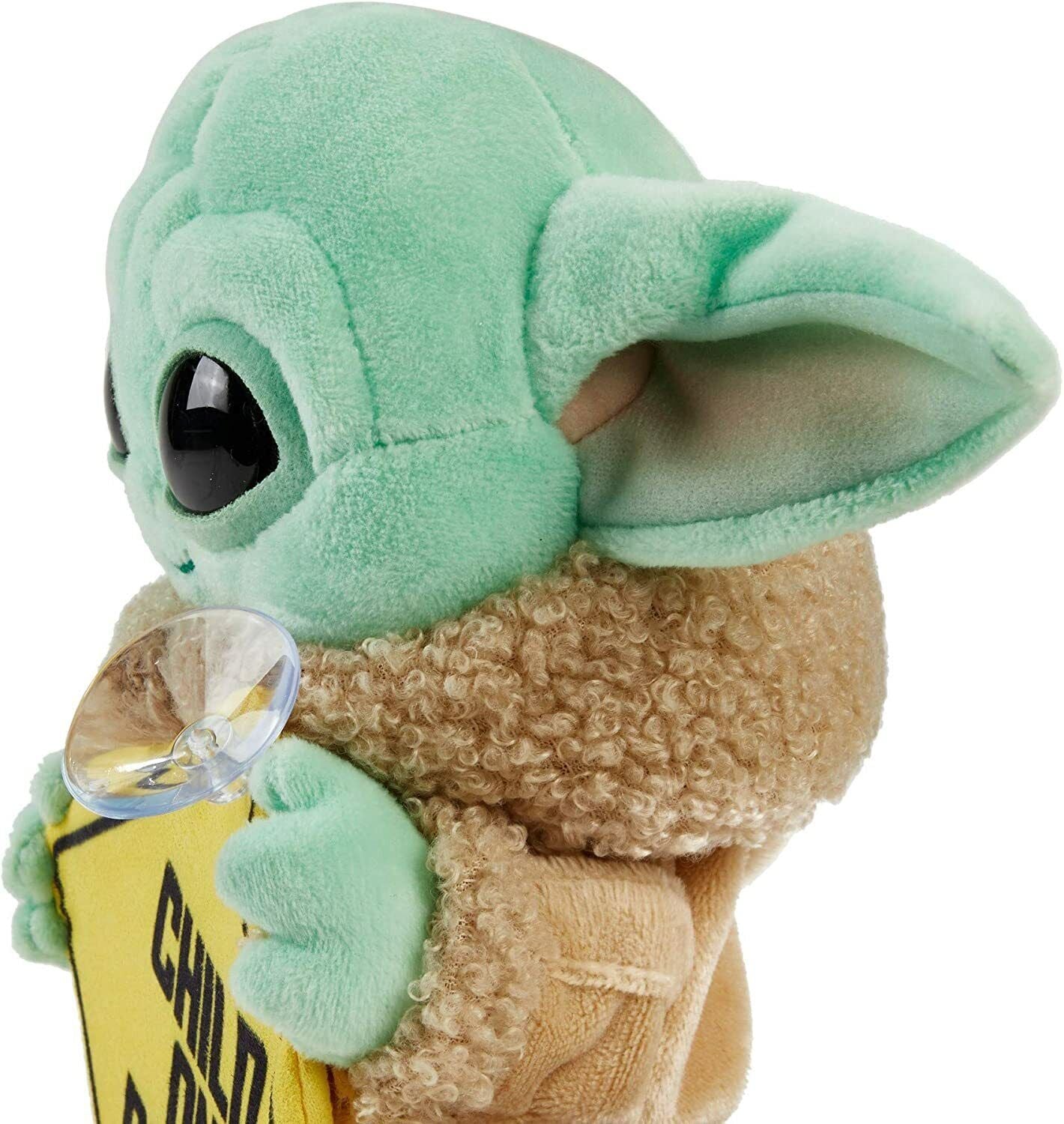 Star Wars Grogu Baby Yoda The Child On Board Plush Hanging Sign image 4