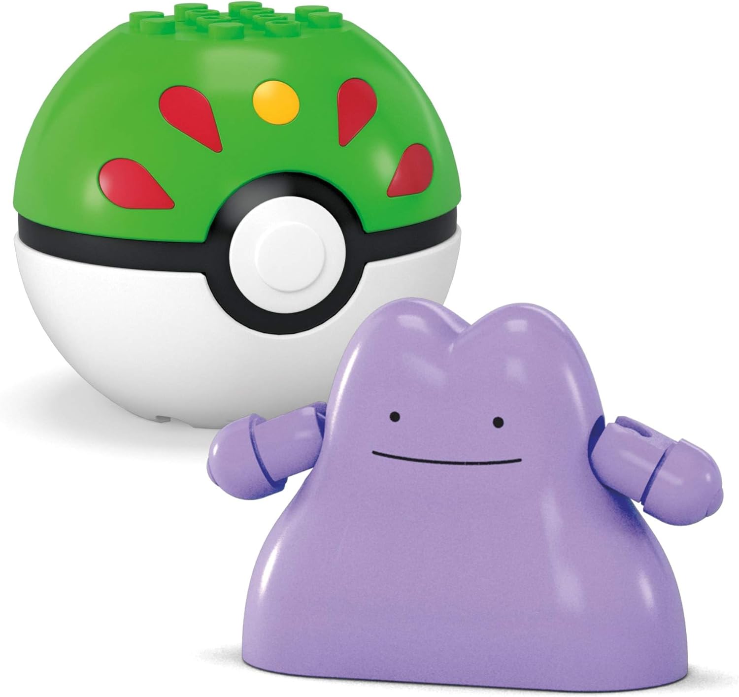 MEGA Pokémon Poké Ball 2‑Pack Building Set – Pikachu & Ditto image 5