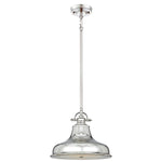 Quoizel Emery 1 Light Medium Pendant in Palladian Bronze image 1