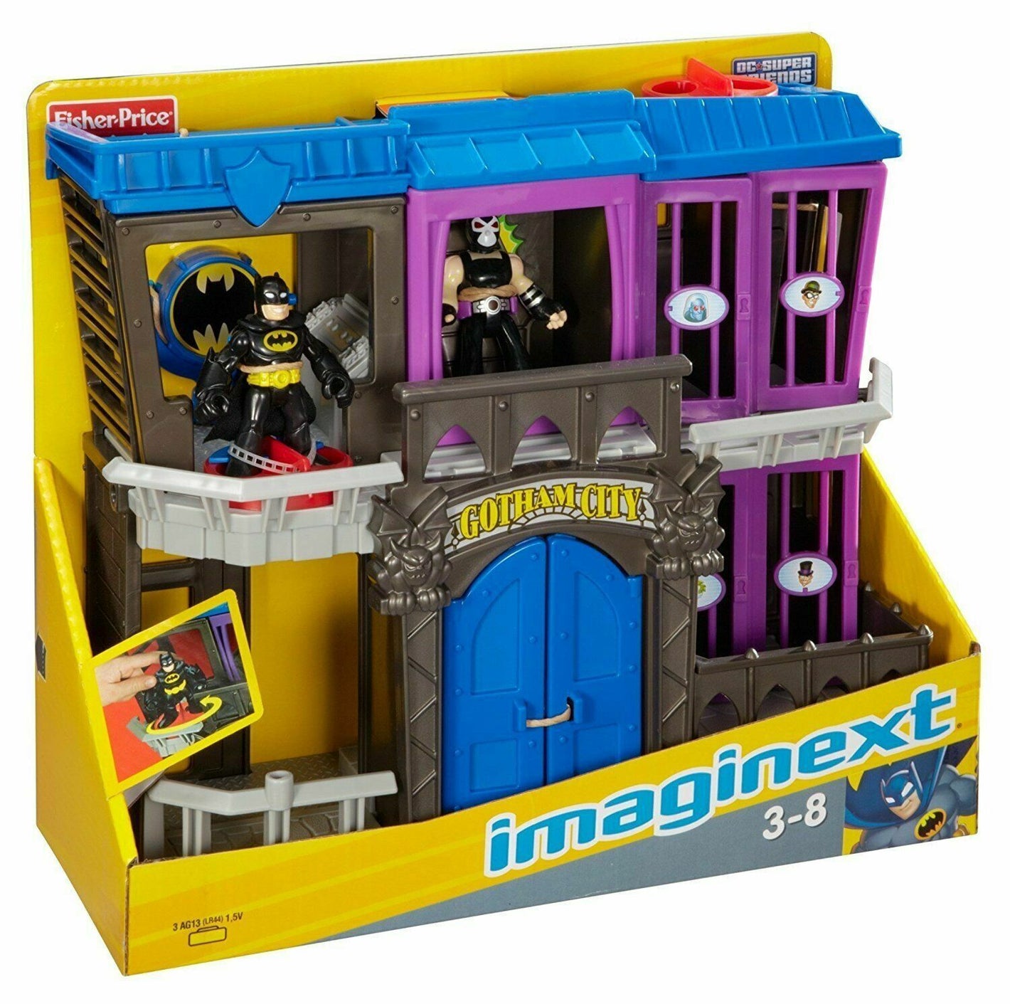 Fisher-Price Imaginext DC Super Friends, Gotham City Jail image 0