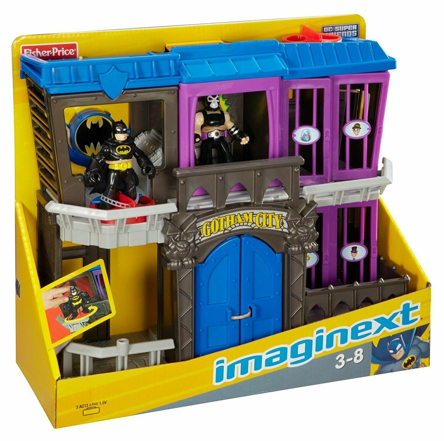 Fisher-Price Imaginext DC Super Friends, Gotham City Jail image 0