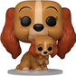 Funko Pop! Lady with Puppy #1553 | Lady and the Tramp Disney Vinyl Collectible Figure