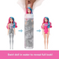 Poupée Barbie Colour Reveal Disco Star Fashion Doll avec éclat métallique