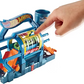 Circuit de construction de lave-autos Hot Wheels City Turbo Jet