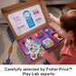 Kit de jeu d'éveil Fisher-Price « Marchons et parlons » pour bébés