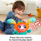 Fisher-Price DJ Bouncin' Beats, jouet électronique d'éveil pour bébés et jeunes enfants