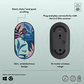 Souris sans fil Logitech M340 Silent Click – Édition limitée