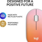 Logitech M340 Silent Wireless Mouse | 1000 DPI | 12-Month Battery | Tropical Sunrise