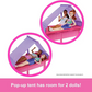 Coffret de jeu Barbie Dream Camper avec tente de toit et chaise balançoire