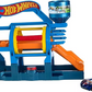 Circuit de construction de lave-autos Hot Wheels City Turbo Jet