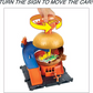 Circuit de voitures Hot Wheels, circuit de jeu City Burger Drive-Thru