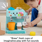 Ensemble de jeu Fisher-Price Rires et Apprentissage Café pour les tout-petits