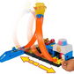 Coffret de jeu Hot Wheels City Super Poste de Police avec voiture et boucle ajustable
