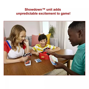 UNO Showdown Card Game  W/ Electronic Card Launcher