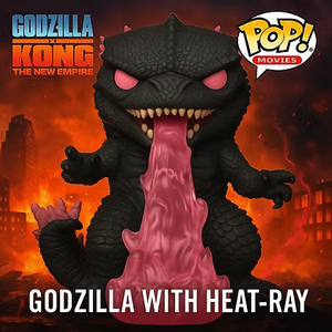 Funko POP! Movies: Godzilla X Kong: The New Empire Godzilla with Heat-Ray