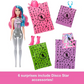 Poupée Barbie Colour Reveal Disco Star Fashion Doll avec éclat métallique