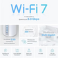 TP-Link Deco BE65 BE9300Mbps Tri-Band Wi-Fi 7 Router Mesh System  (3-pack)