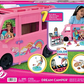 Coffret de jeu Barbie Dream Camper avec tente de toit et chaise balançoire