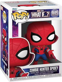 Funko Pop! Zombie Hunter Spidey #57380 | Marvel What If...? Vinyl Collectible Figure