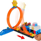 Coffret de jeu Hot Wheels City Super Poste de Police avec voiture et boucle ajustable