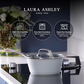 Casserole antiadhésive Laura Ashley 16 cm avec couvercle – Feuille de sauge