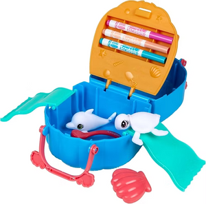 Coffret de jeu Crayola Scribble Scrubbie Animaux de l'Océan Coquillages