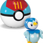 MEGA Pokémon Poké Ball 2‑Pack Building Set – Togepi & Piplup