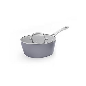 Casserole antiadhésive Laura Ashley 16 cm avec couvercle – Feuille de sauge