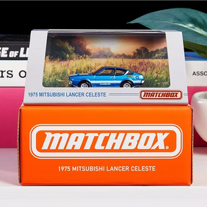 Matchbox Collectors 1975 Mitsubishi Lancer Celeste | 1:64 Scale Die-Cast | Collector Edition