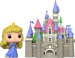 Princess Aurora Funko Pop! Town #29 | Disney Princesses | Sleeping Beauty Castle Vinyl Collectible Figure