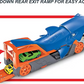 Coffret de jeu Hot Wheels Shark Chomp Transporter avec 1 voiture miniature