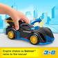 Coffret de jeu Batmobile Fisher-Price Imaginext Batman Shake‑Spin avec figurine articulée