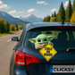 Star Wars Grogu Baby Yoda The Child On Board Plush Hanging Sign