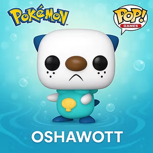 Oshawott Funko Pop! #886 | Pokémon Games Vinyl Collectible Figure