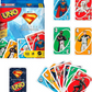 UNO Superman, le jeu de cartes amusant pour toute la famille sur le thème des super-héros