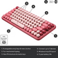 Clavier mécanique sans fil Logitech POP avec touches Emoji – Rose