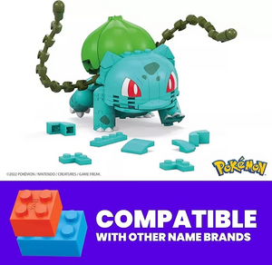 Mega Pokémon Building Toys Set Build & Show Bulbasaur