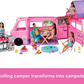 Coffret de jeu Barbie Dream Camper avec tente de toit et chaise balançoire