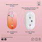 Logitech M340 Silent Wireless Mouse | 1000 DPI | 12-Month Battery | Tropical Sunrise