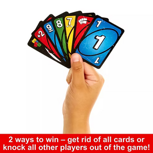 Jeu de cartes UNO de Mattel Games : Ne les laissez pas faire