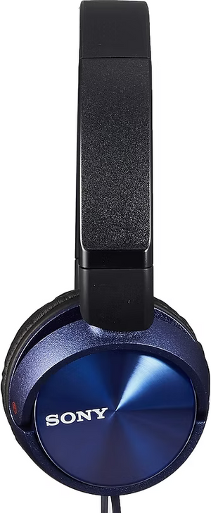 Casque audio pliable supra-auriculaire Sony MDR-ZX310 – Bleu métallisé