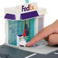 Matchbox Action Drivers Centre de colis FedEx avec camion de livraison