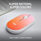 Logitech M340 Silent Wireless Mouse | 1000 DPI | 12-Month Battery | Tropical Sunrise